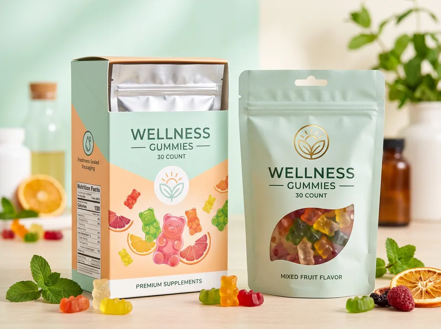 CBD gummies packaging