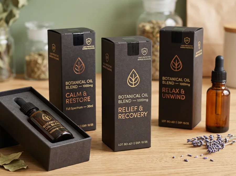 CBD oil boxes