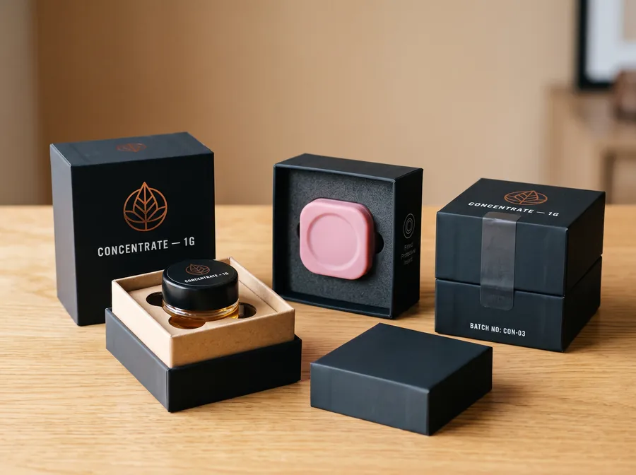 Concentrate boxes