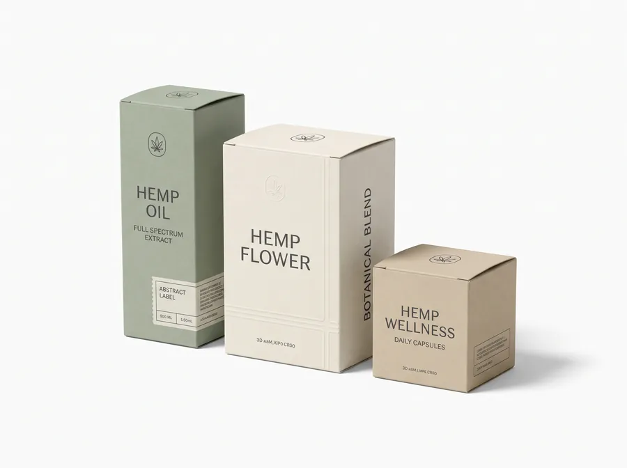 Custom hemp packaging