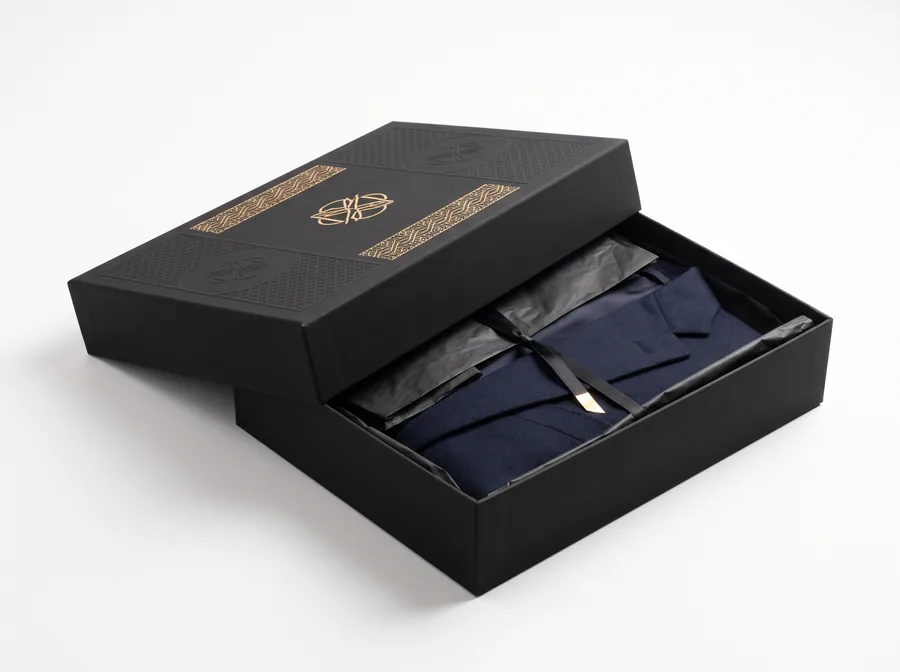 Luxury clothing packaging