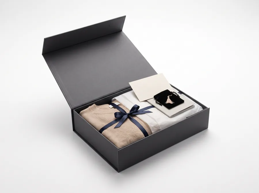 Magnetic-closure boxes