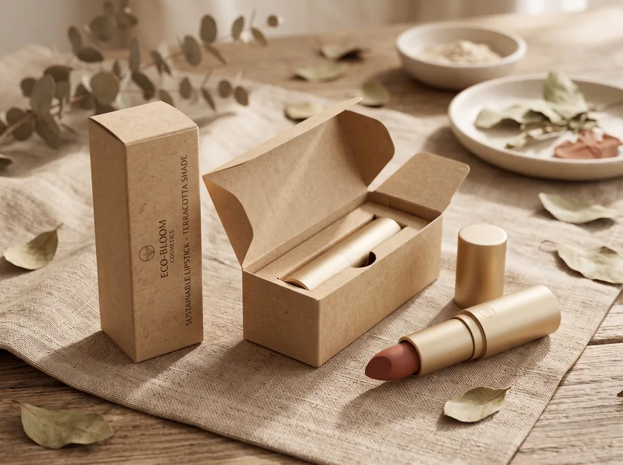 Kraft lipstick boxes