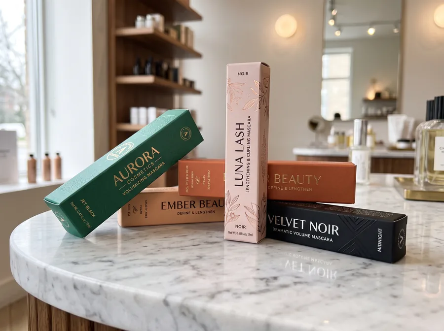 Custom mascara boxes