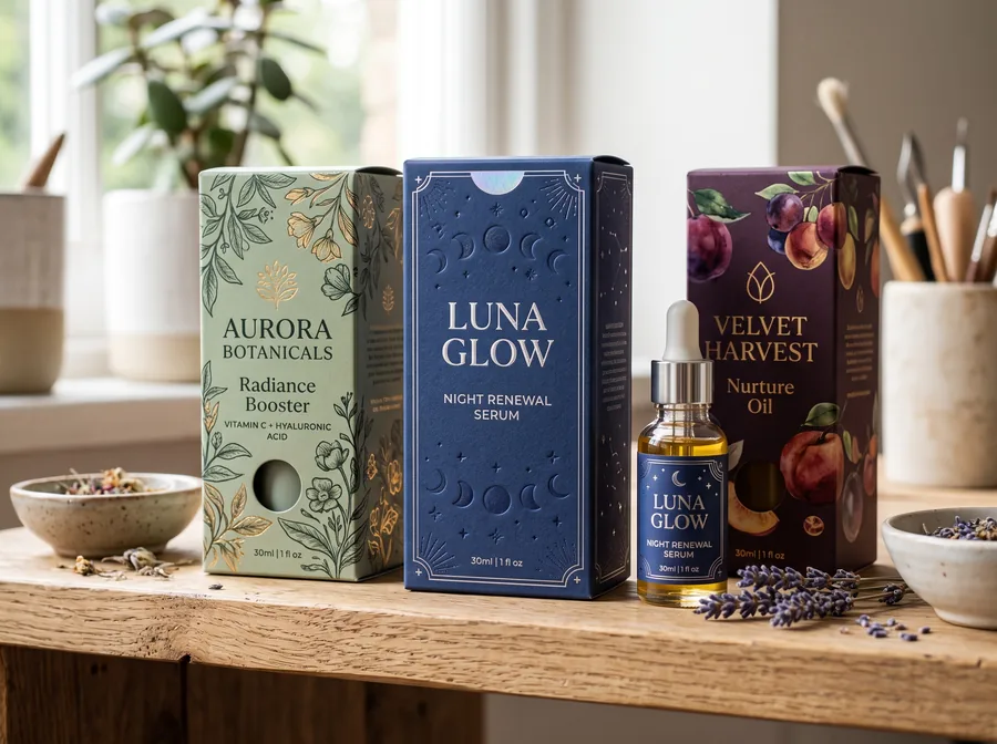 Custom serum boxes