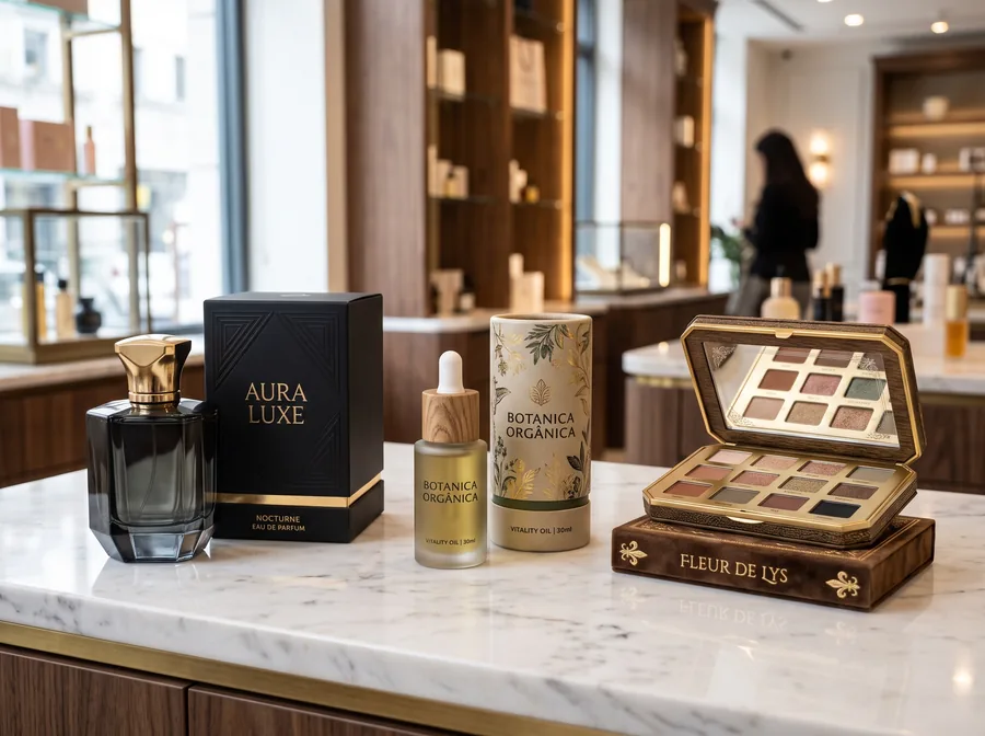 Luxury cosmetic packaging