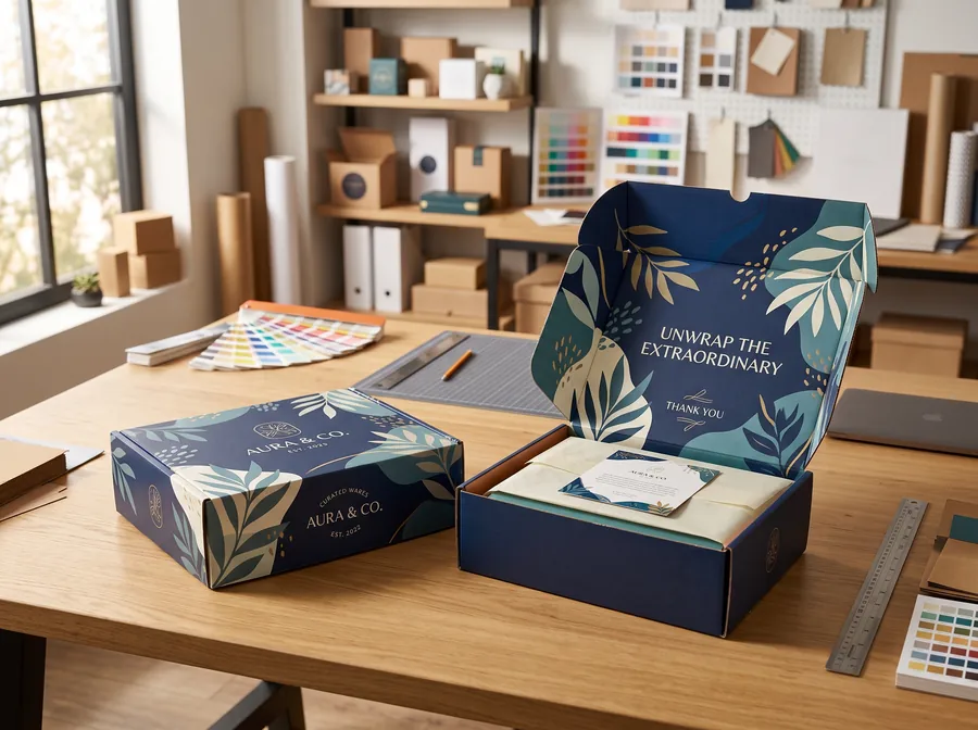 Branded ecommerce boxes