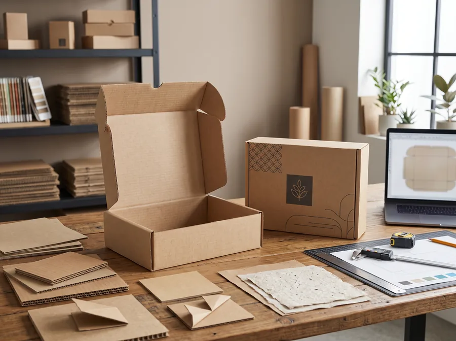 Kraft mailer boxes
