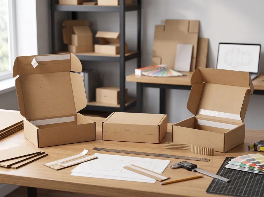 Self-sealing mailer boxes