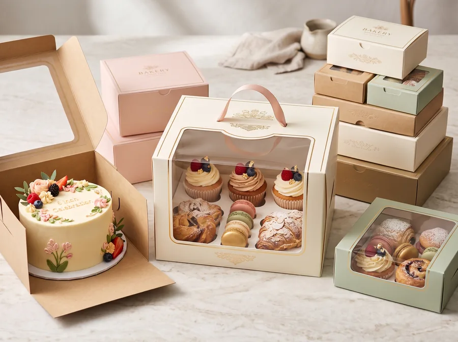 Custom bakery boxes