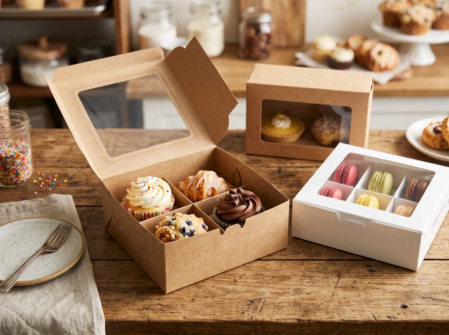 Cupcake and pastry boxes