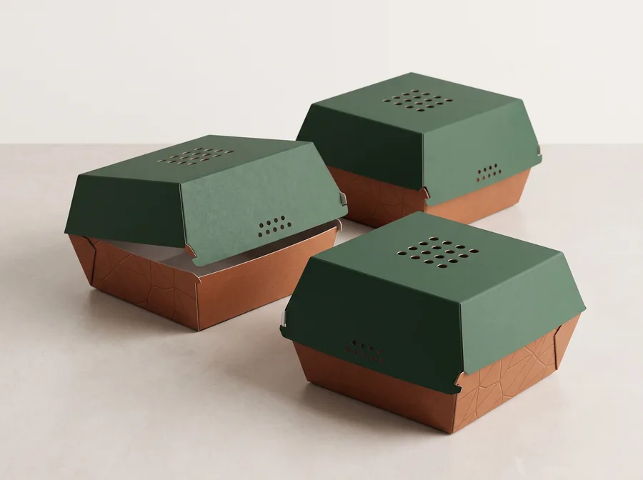 Vented burger boxes