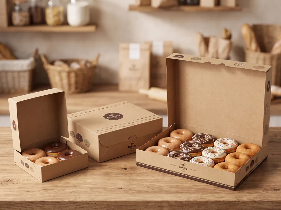 Kraft donut boxes