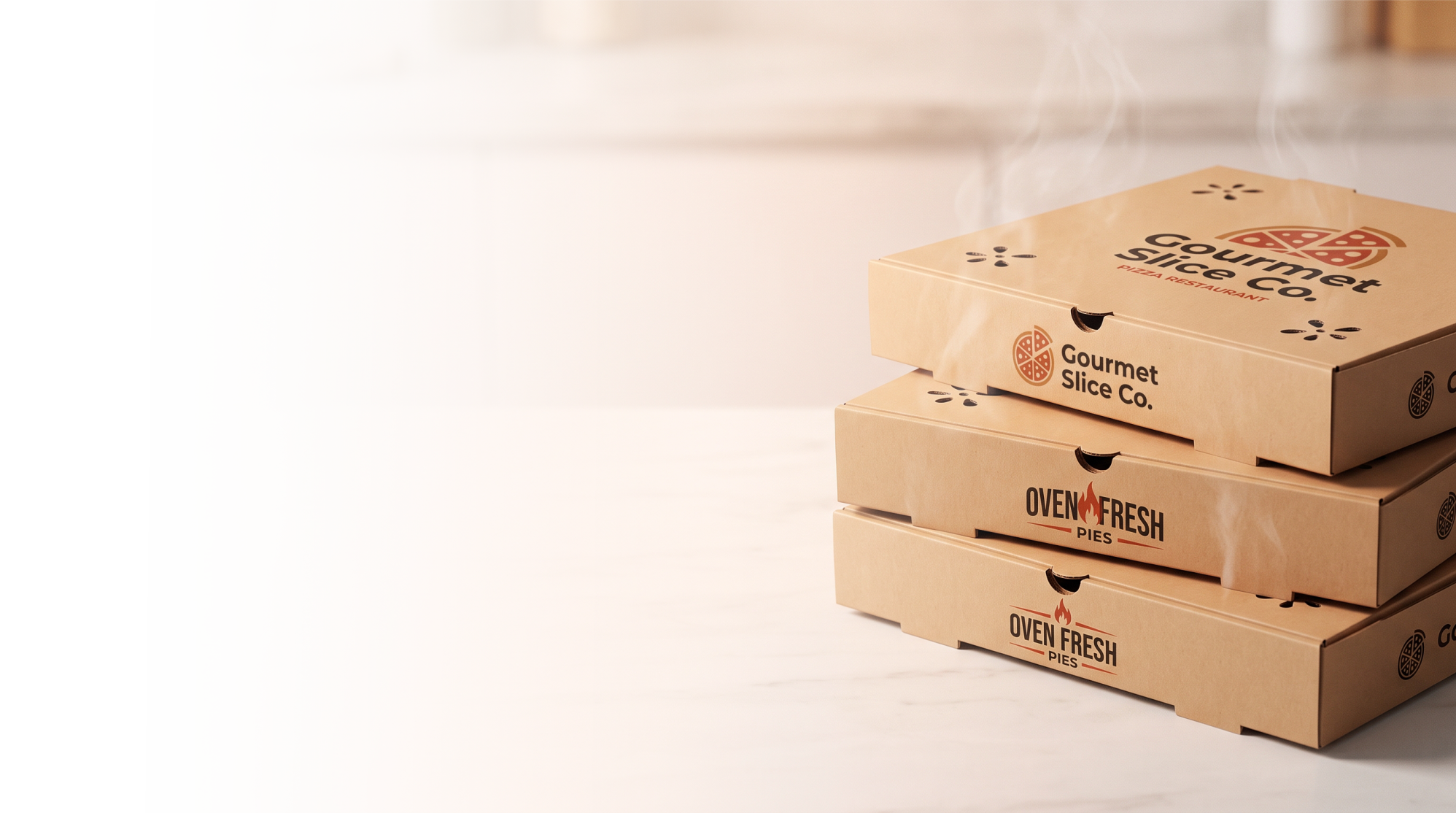 Custom pizza boxes that keep crusts crisp from oven to doorstep