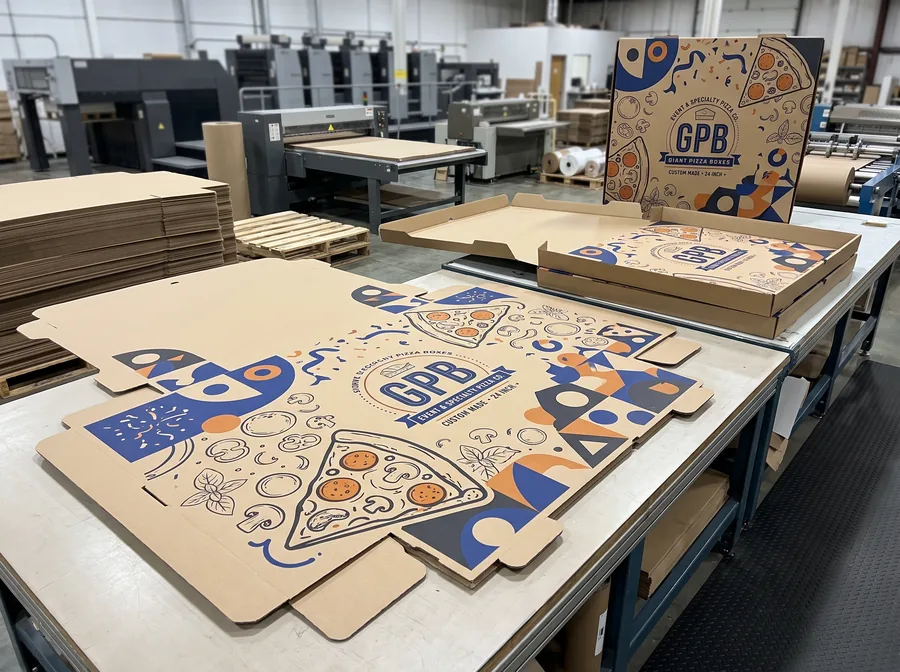 Giant 24 inch and up pizza boxes