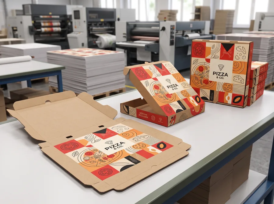 Medium 10 to 12 inch pizza boxes