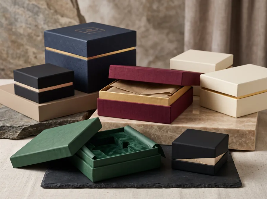Rigid gift boxes