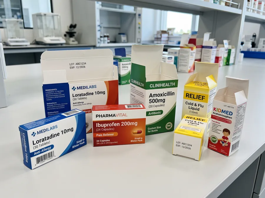 Custom medicine boxes
