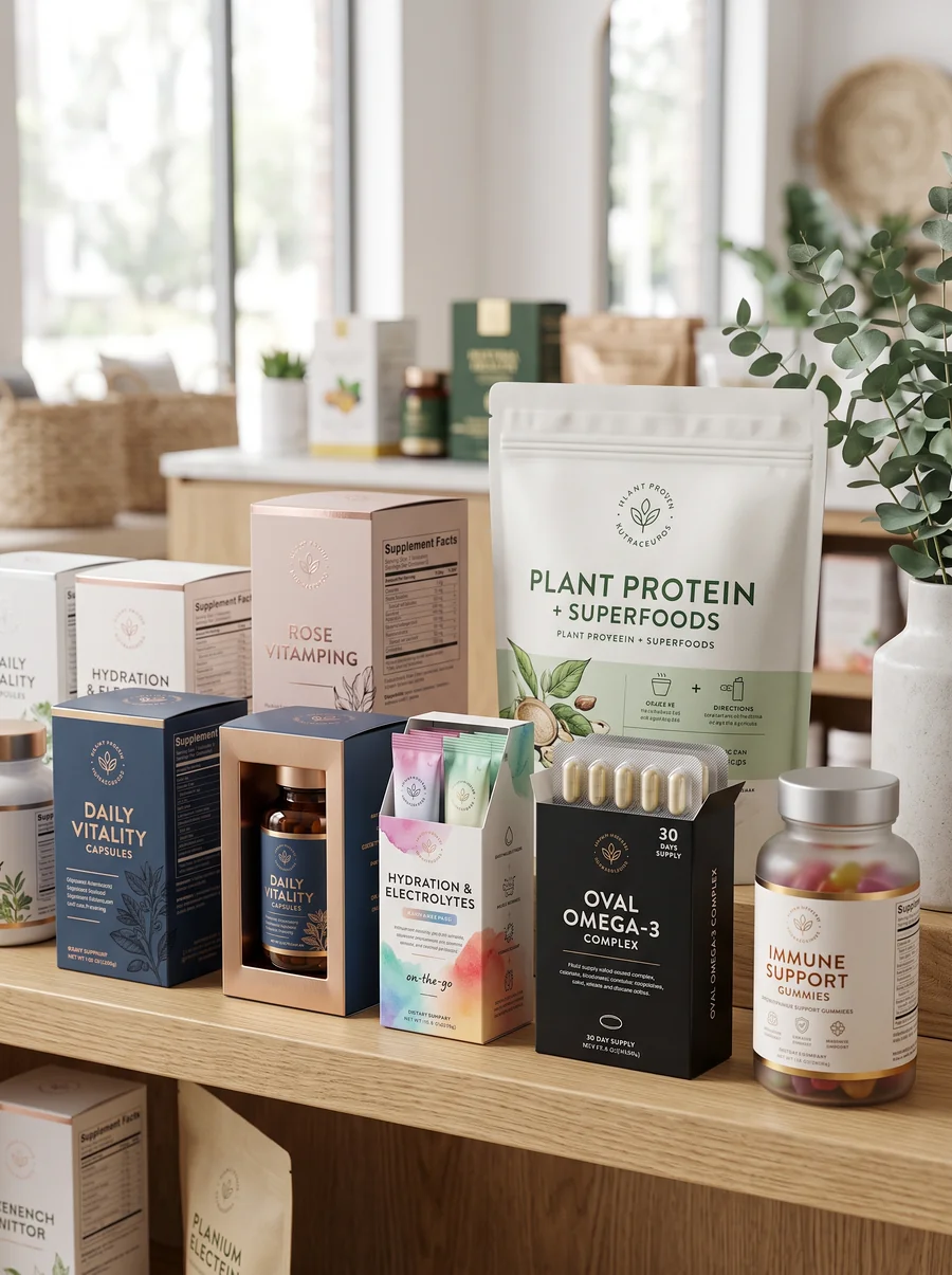 Dietary supplement and nutraceutical packaging