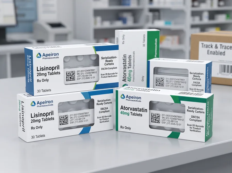 Prescription medicine boxes
