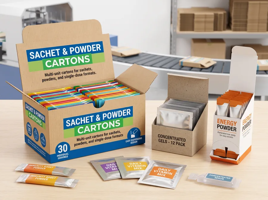 Sachet & powder cartons