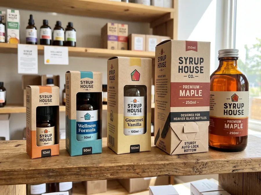 Syrup & bottle cartons