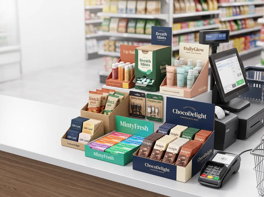 Point-of-sale packaging boxes