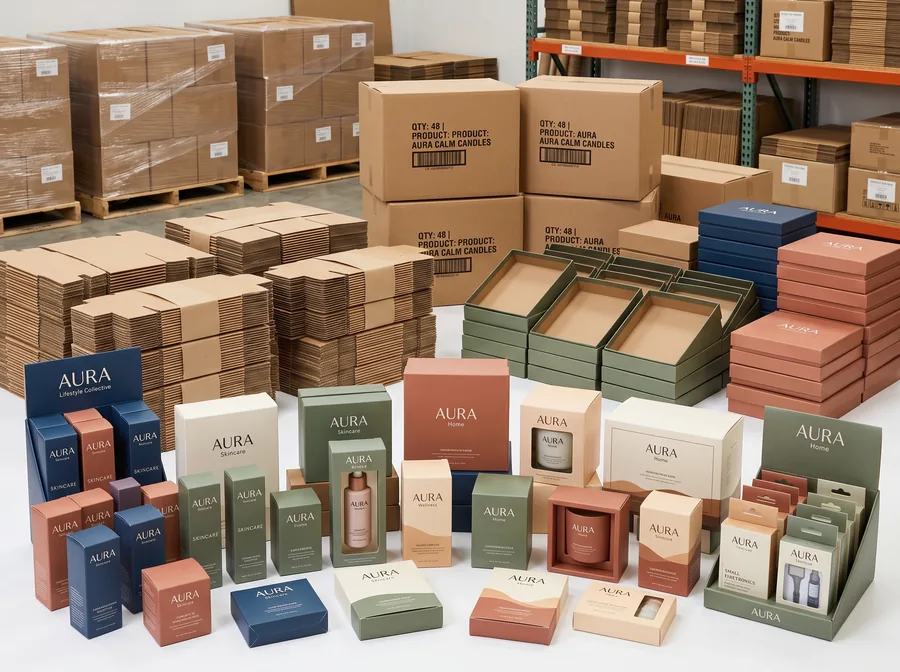 Retail boxes wholesale