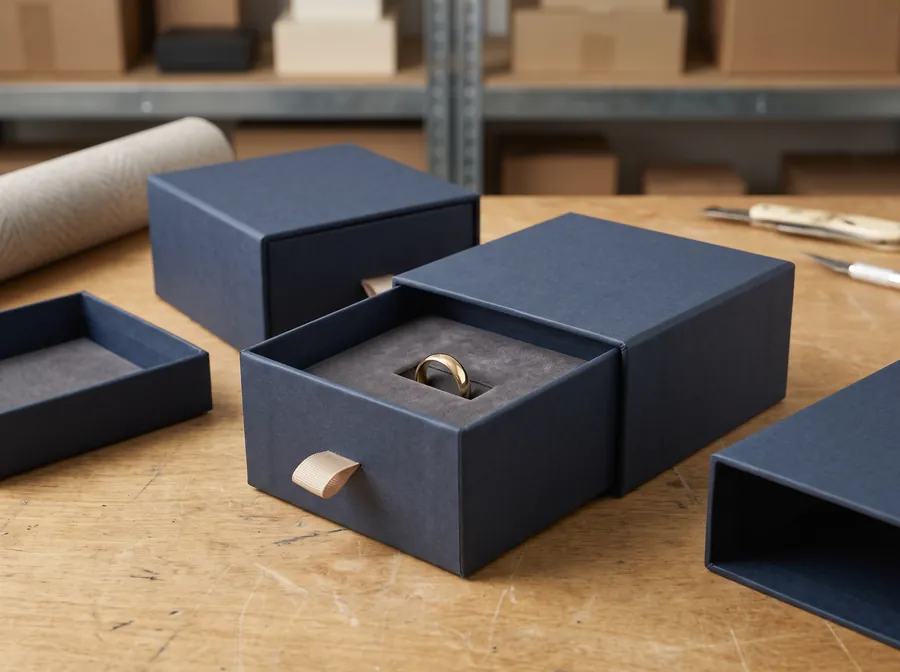 Rigid drawer boxes