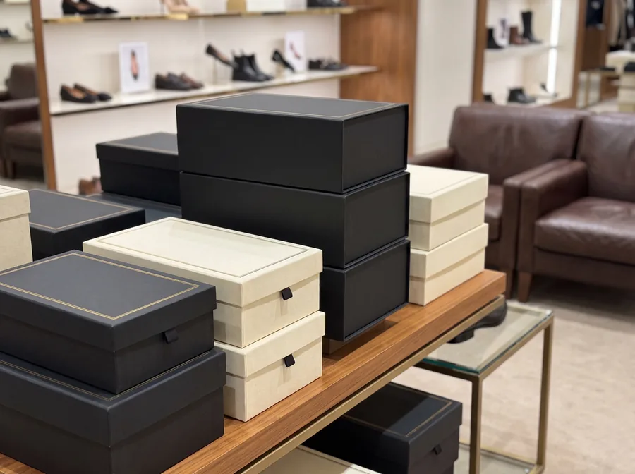 Luxury shoe boxes
