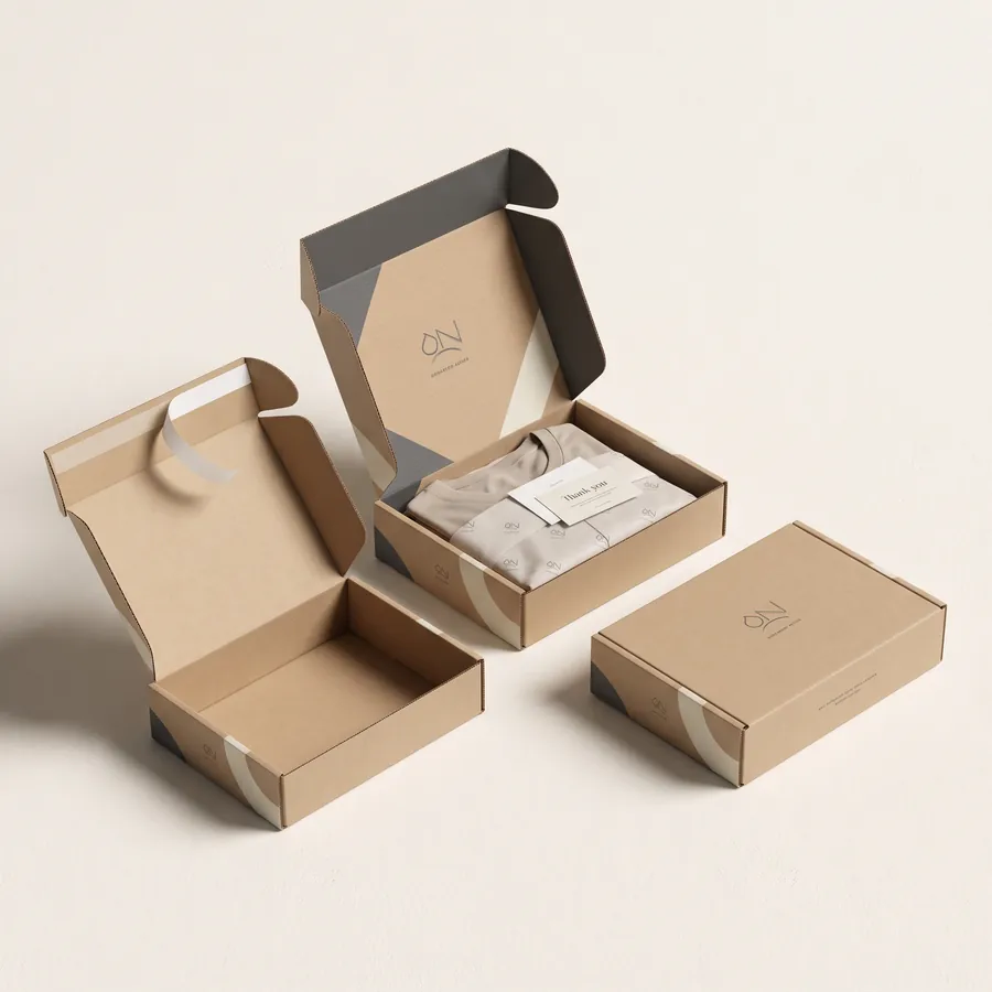 Self-sealing mailer boxes