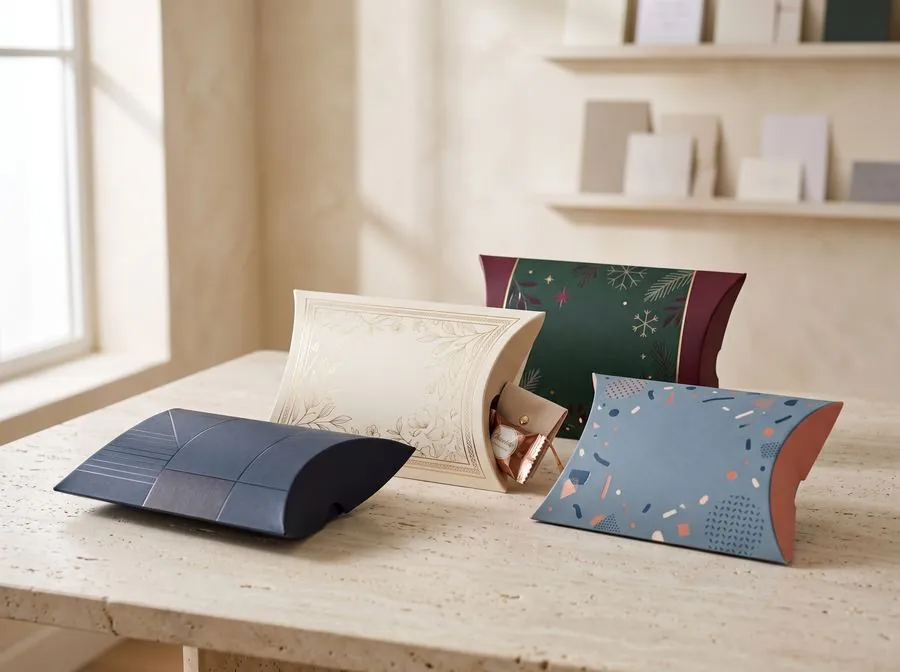 Pillow gift boxes