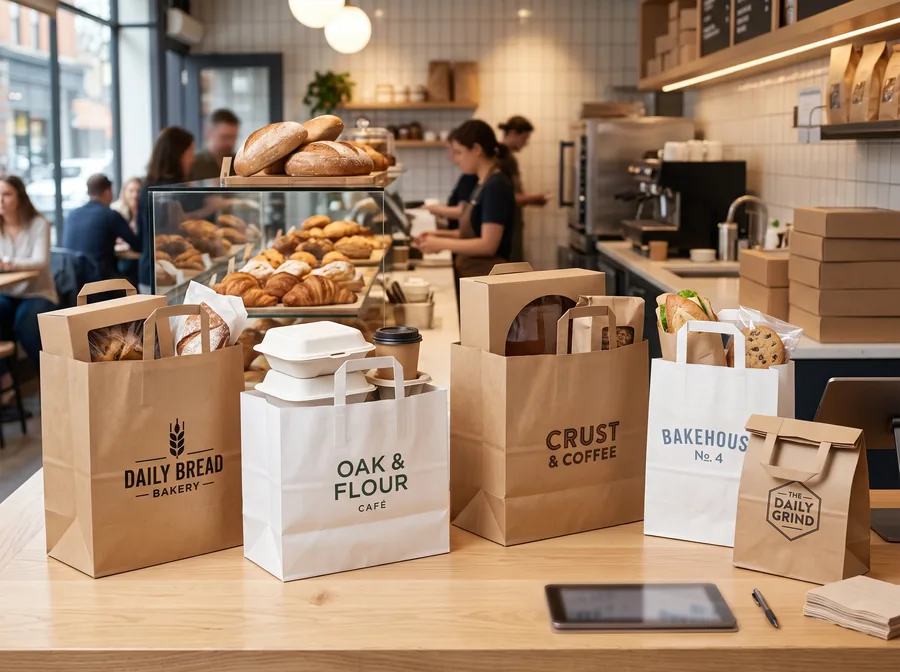 Takeout and bakery bags