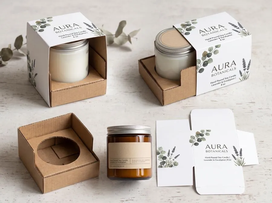 Candle sleeve boxes