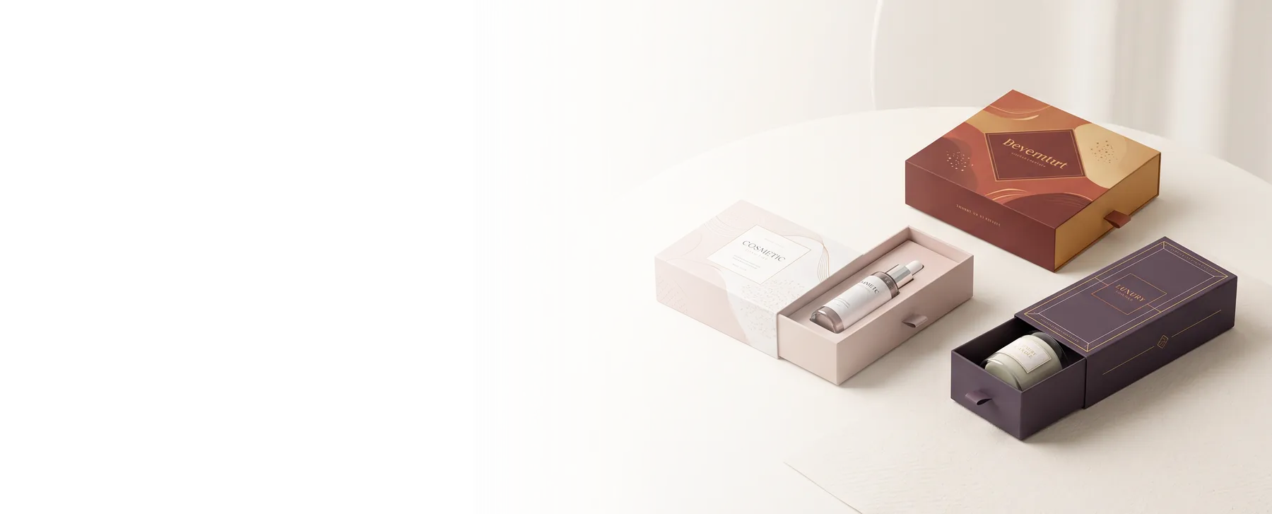 Custom sleeve boxes, sleeve and tray packaging