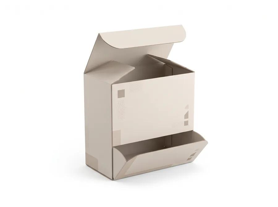 Reverse tuck end boxes
